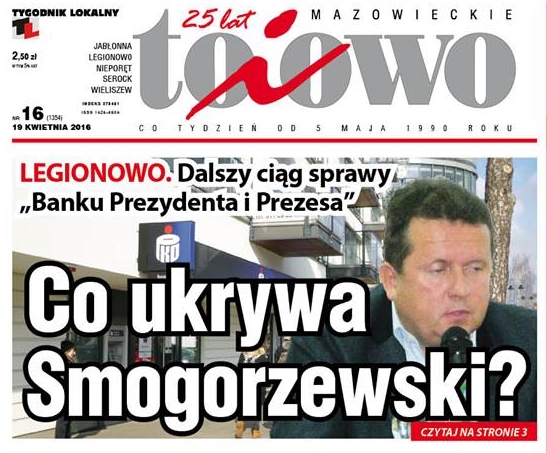 O możliwych nieprawidłowościach w osiwiadczeniach majątkowych prezydenta informowaliśmy od dawna