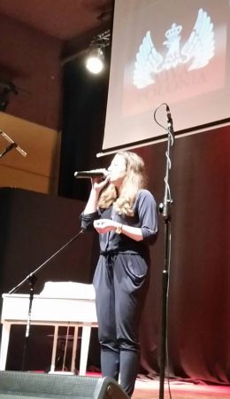 Aleksandra Muszyńska, uczennica z Białegostoku - wielka nagroda (grand prix) Fot. Dorota Bonisławska