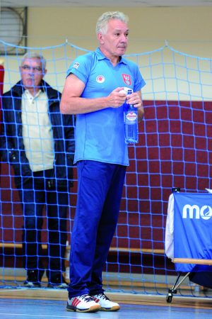 Trener Wojciech Lalek stara się dostrzegać plusy i minusy w grze swoich "Laleczek" Fot. fotoMiD