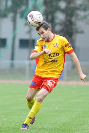 Arkadiusz Madeński rozpoczął  wiosenne legionowskie strzelanie w Legionowie  Fot. fotoMiD